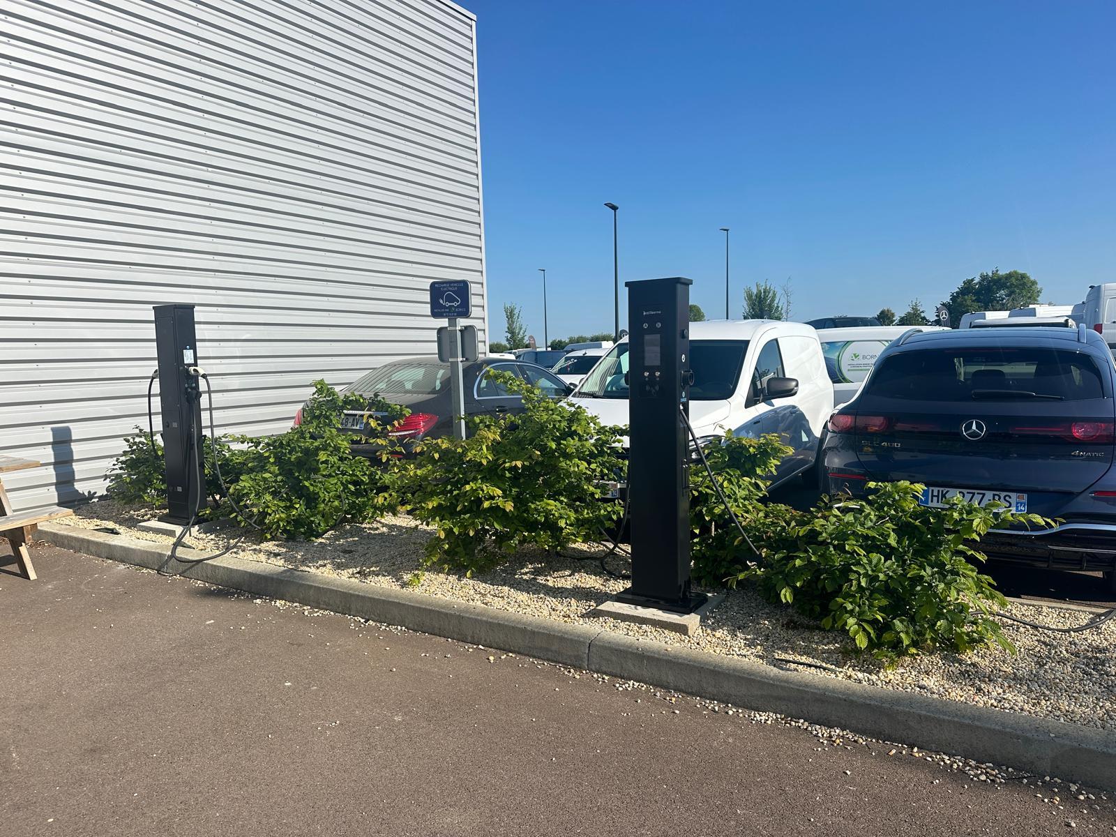 Bornes de recharge Mercedes-Benz à Caen